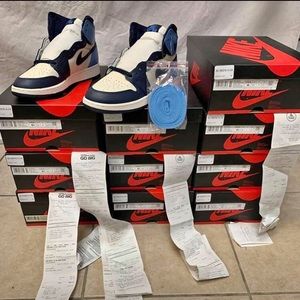Big stock Jordan Retro 1s